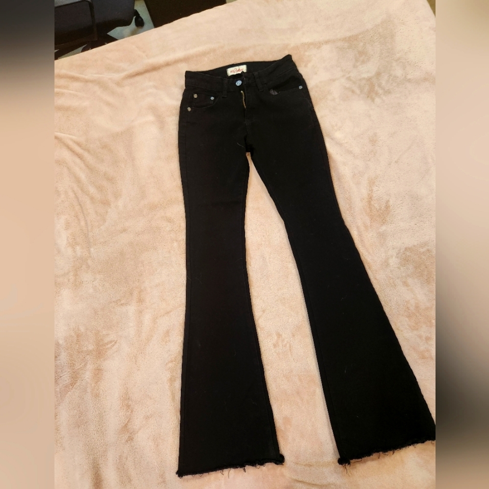 New Teen Flare Black Jeans.